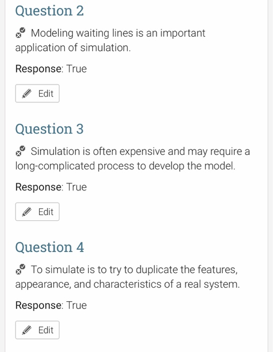 Solved Question 2 Modeling Waiting Lines Is An Important | Chegg.com