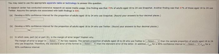 Solved You may need to use the appropriate appendix table or | Chegg.com