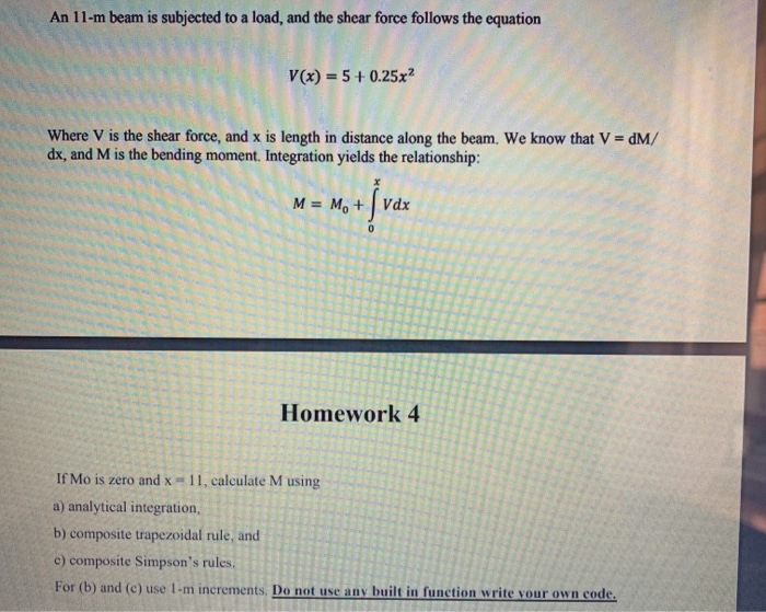 Solved Please use Matlab to solve for parts b and c, | Chegg.com