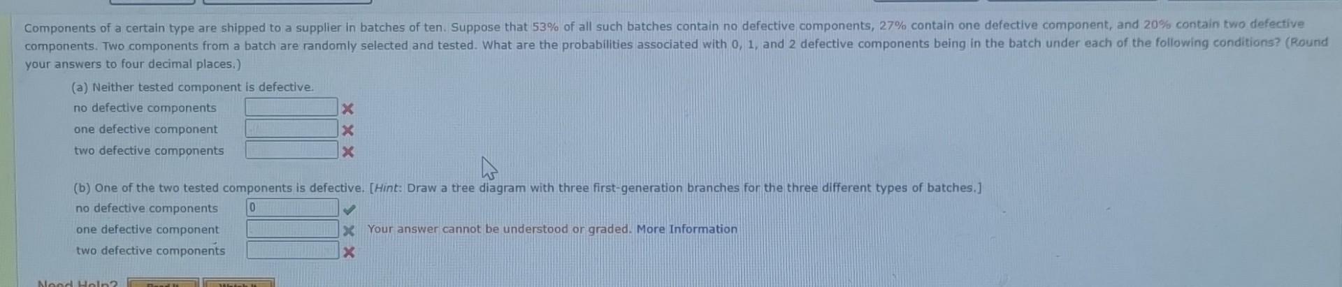 Solved round your answer to four decimal | Chegg.com