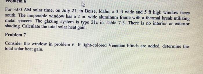 Solved For 3:00 AM solar time, on July 21, in Boise, Idaho, | Chegg.com