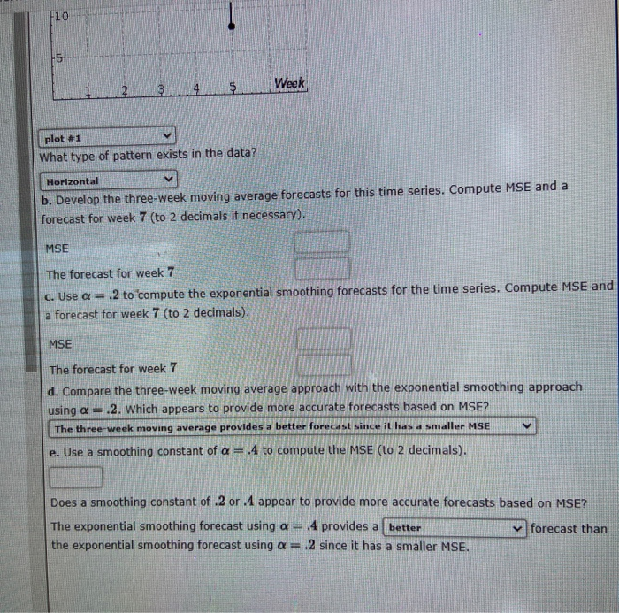 Solved Week 1 2 3 4 5 6 Value 18 13 16 12 18 14 a. Which of | Chegg.com