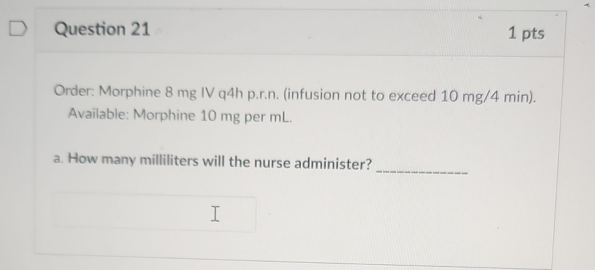 Solved Order: Pitocin at 25 mL/hr. The solution contains 20 | Chegg.com