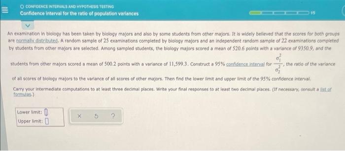 Solved O CONFIDENCE INTERVALS AND HYPOTHESIS TESTING | Chegg.com