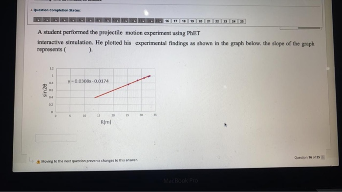 Solved Question Completion Status A student performed the | Chegg.com