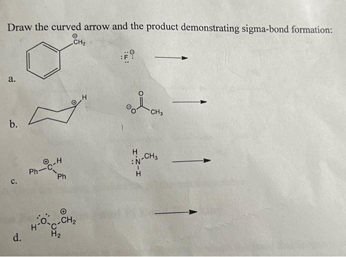 Solved Draw the curved arrow and the product demonstrating | Chegg.com