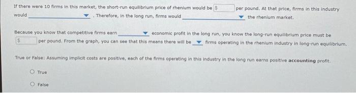 Consider the competitive market for menium. Assume | Chegg.com