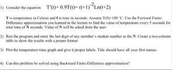 Solved USING PYTHON SOLVE QUESTION 2 ﻿ONLY PLEASE.THANK YOU | Chegg.com