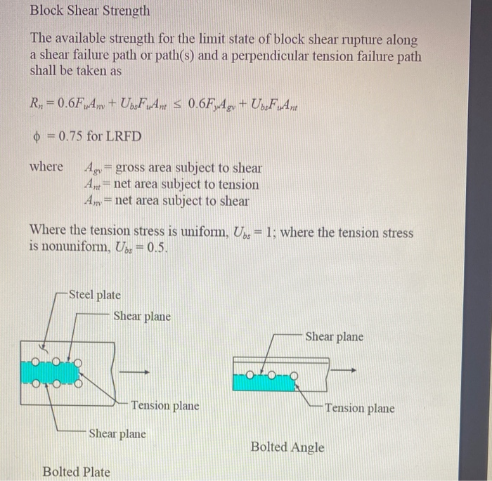 Solved Compute the design tensile strength of the W10x45 | Chegg.com