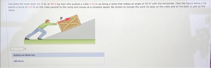 Solved (a) Calculate the work done (in J) on a 1300 kg | Chegg.com
