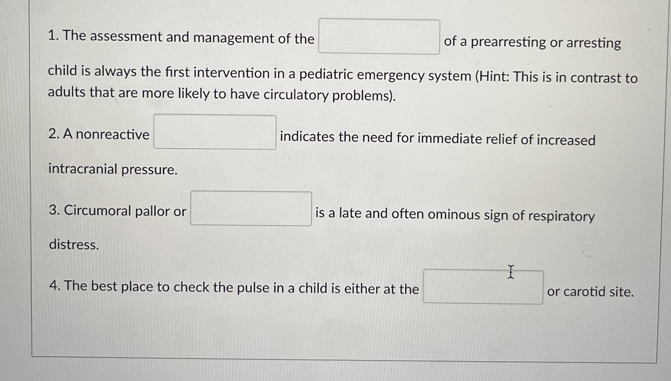 The assessment and management of the ﻿of a | Chegg.com