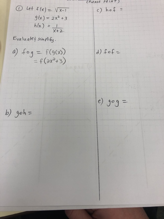 Solved O Lef F X Vx T G X 2x 3 Cpufase Print C Hof Chegg Com