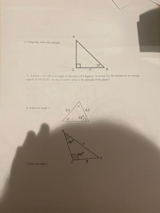 8. Tyler and Jada wish to find the value of x, the length of side BC in  this triangle. Tyler decides to set 