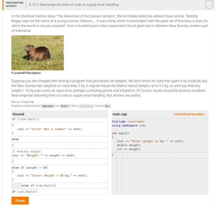 Solved In the Sherlock Holmes story "The Adventure of the | Chegg.com