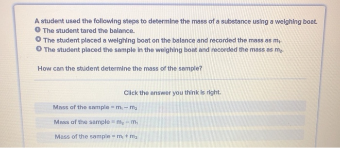 Solved A student used the following steps to determine the | Chegg.com