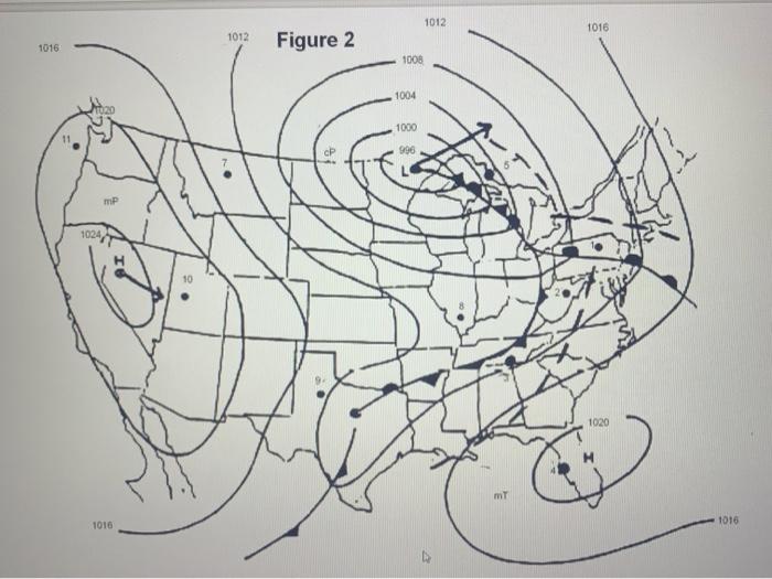 Solved INTERPRETING WEATHER MAPS Part 1: Introduction: COLD | Chegg.com