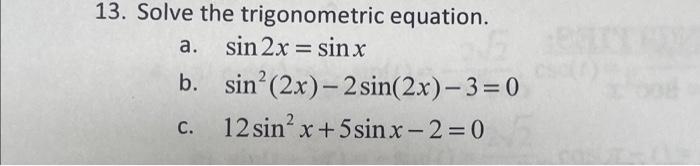 is sin 2 x sinx 2