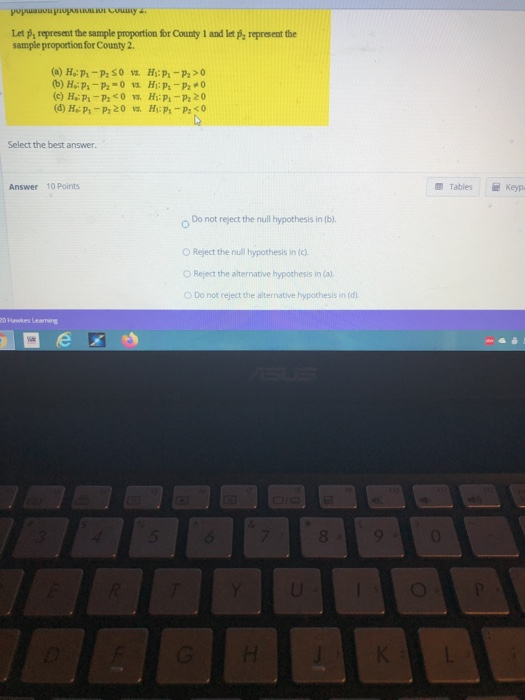 Solved A Type I error is the error made in failing to reject | Chegg.com