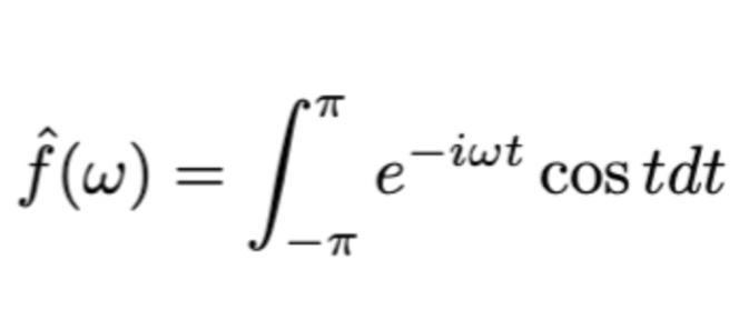 Solved TT -iwt f(w) = 