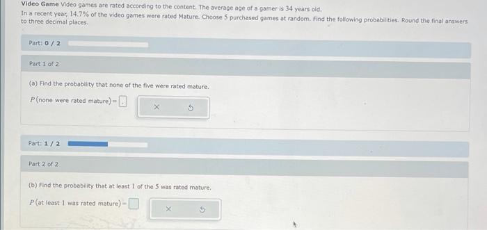 Solved both of these questions were answered incorrectly by | Chegg.com