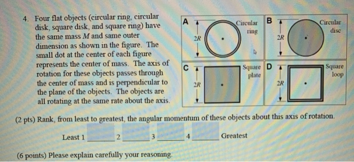 The gravitational field due to a disc of mass M and radius R at a point  located x distance away from the centre of disc along the axis of disc is  given
