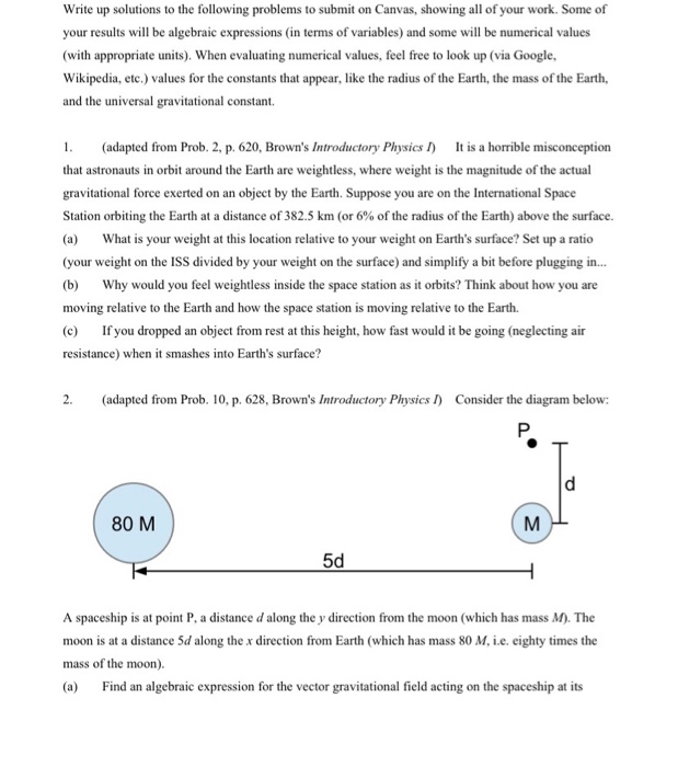 Solved Write up solutions to the following problems to | Chegg.com