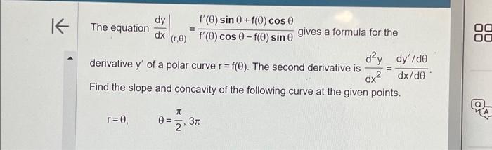 Solved K The equation dy dx r = 0, |(r,0) 0: = derivative y' | Chegg.com