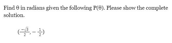 Solved Please show me how to solve these and please include | Chegg.com