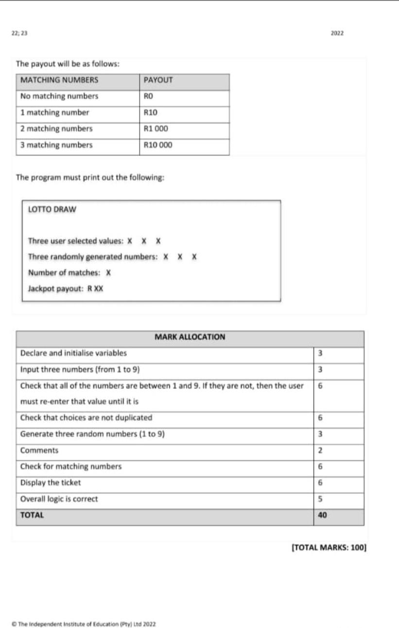 Solved Question 2 (Marks: 40) Write the pseudocode to create | Chegg.com