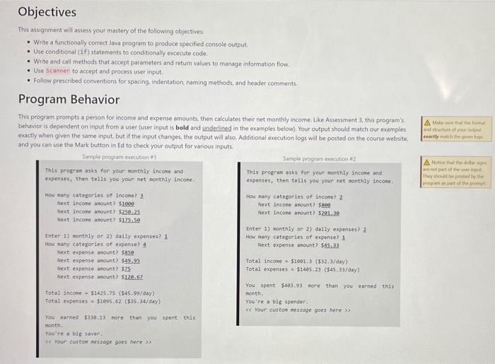 Solved can you please do the coding in java porgram for | Chegg.com
