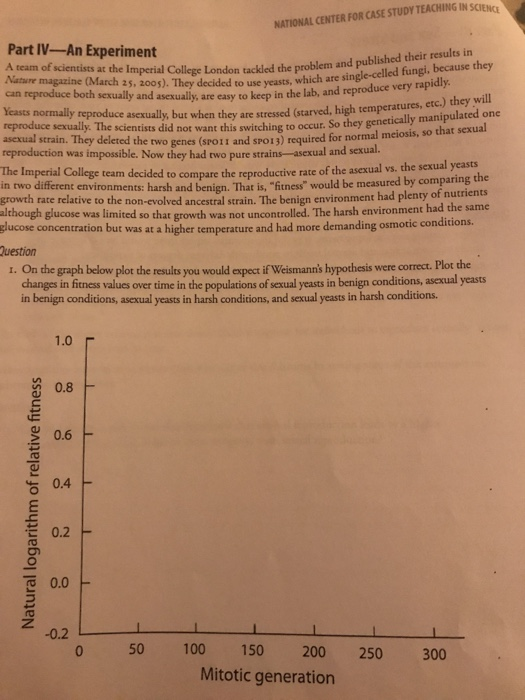 Solved NATIONAL CENTER FOR CASE STUDY TEACHING IN SCIENCE | Chegg.com