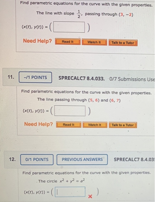 solved-find-parametric-equations-for-the-curve-with-the-chegg