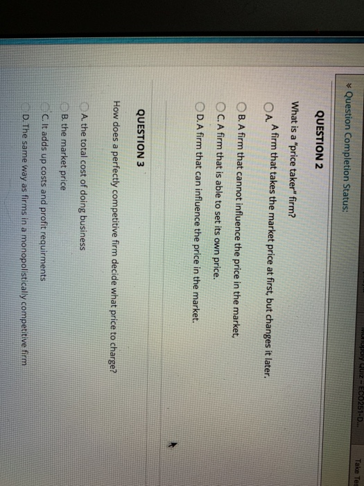 Solved MOO Quiz-ECO251-D.. Take Tes Question Completion | Chegg.com