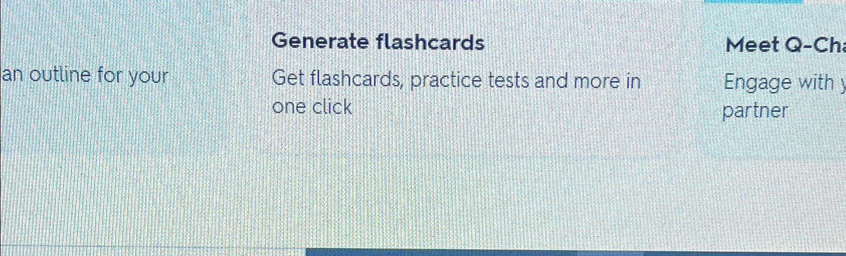Solved Generate flashcardsan outline for yourGet flashcards,