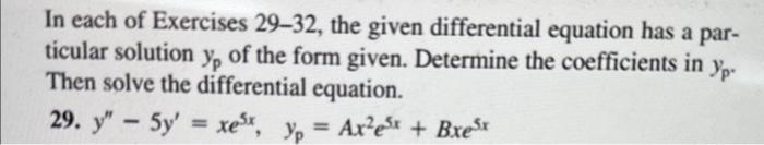 Solved Solve The Equations In Exercises 1-16 By The Method | Chegg.com