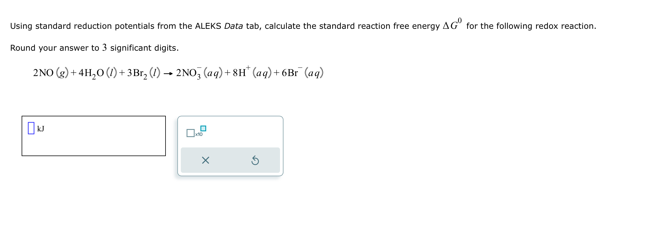 Solved Using standard reduction potentials from the ALEKS | Chegg.com