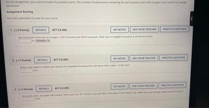Solved for this assignment, you submit answers by question | Chegg.com