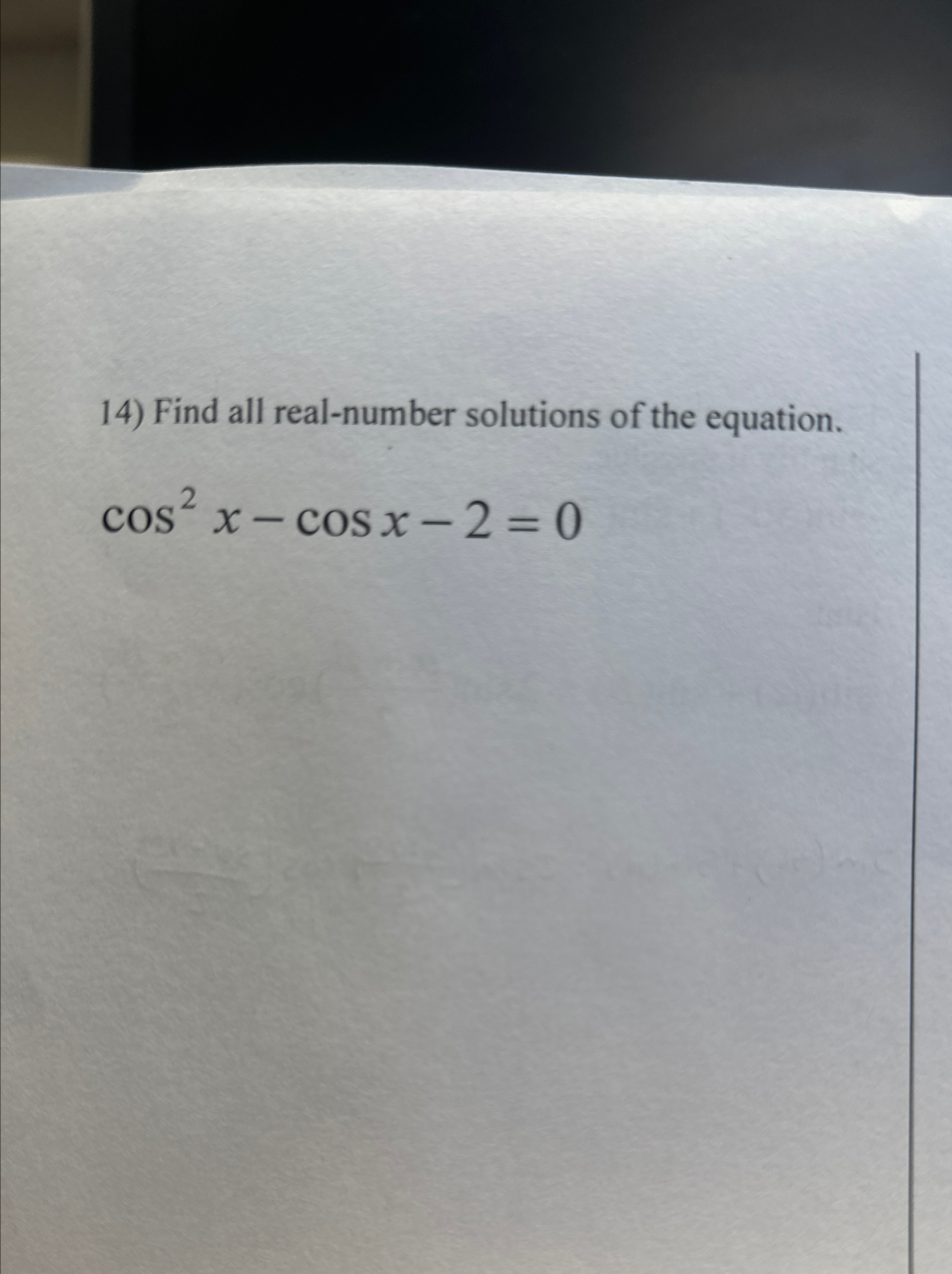 Solved Find all real-number solutions of the | Chegg.com