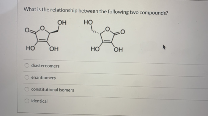 Solved What is the relationship between the following two | Chegg.com