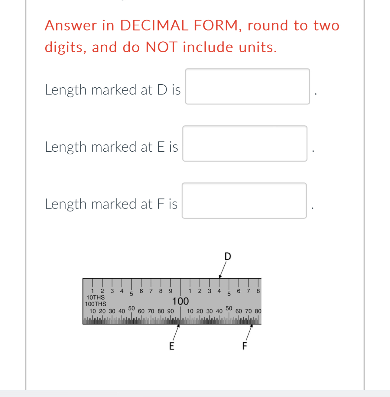 Solved Answer in DECIMAL FORM, round to two digits, and do | Chegg.com