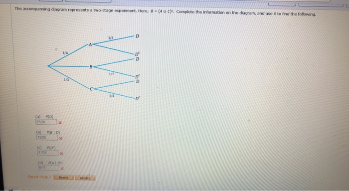 Solved The accompanying diagram represents a two-stage | Chegg.com
