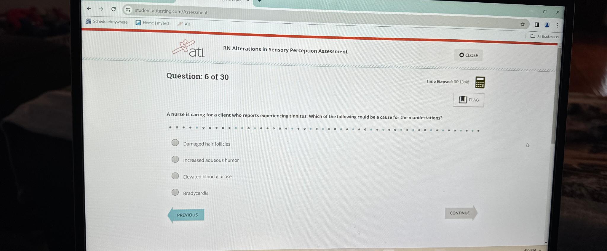 Solved ati.RN Alterations in Sensory Perception