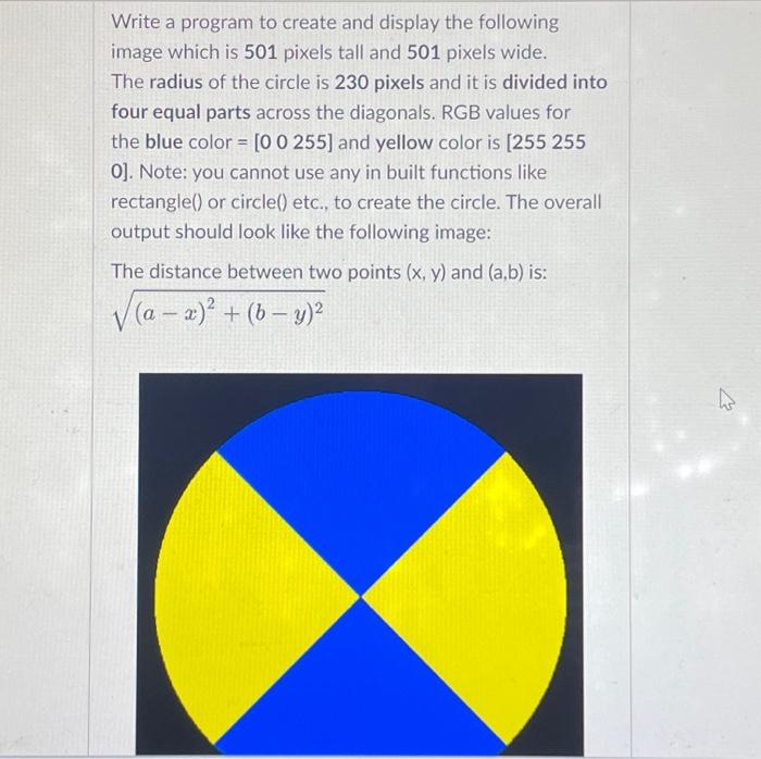 Solved Write a program to create and display the following | Chegg.com