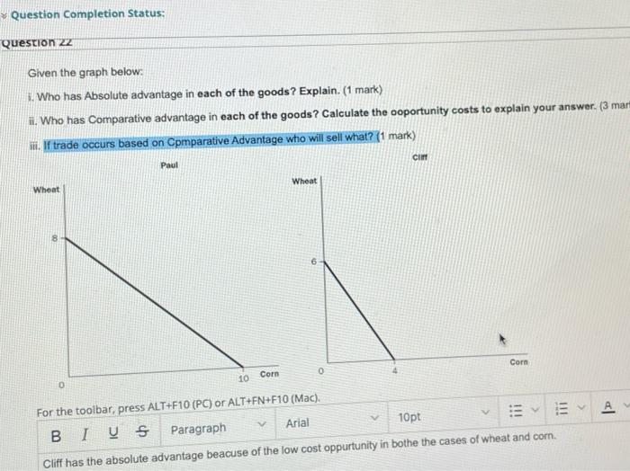 Solved Question Completion Status: Question zz Given the | Chegg.com