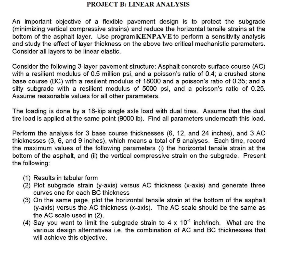 Solved PROJECT B: LINEAR ANALYSISAn Important Objective Of A | Chegg.com