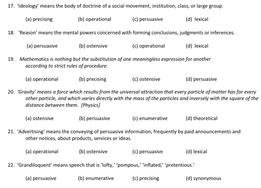 Solved 'Ideology' Means The Body Of Doctrine Of A Social | Chegg.com