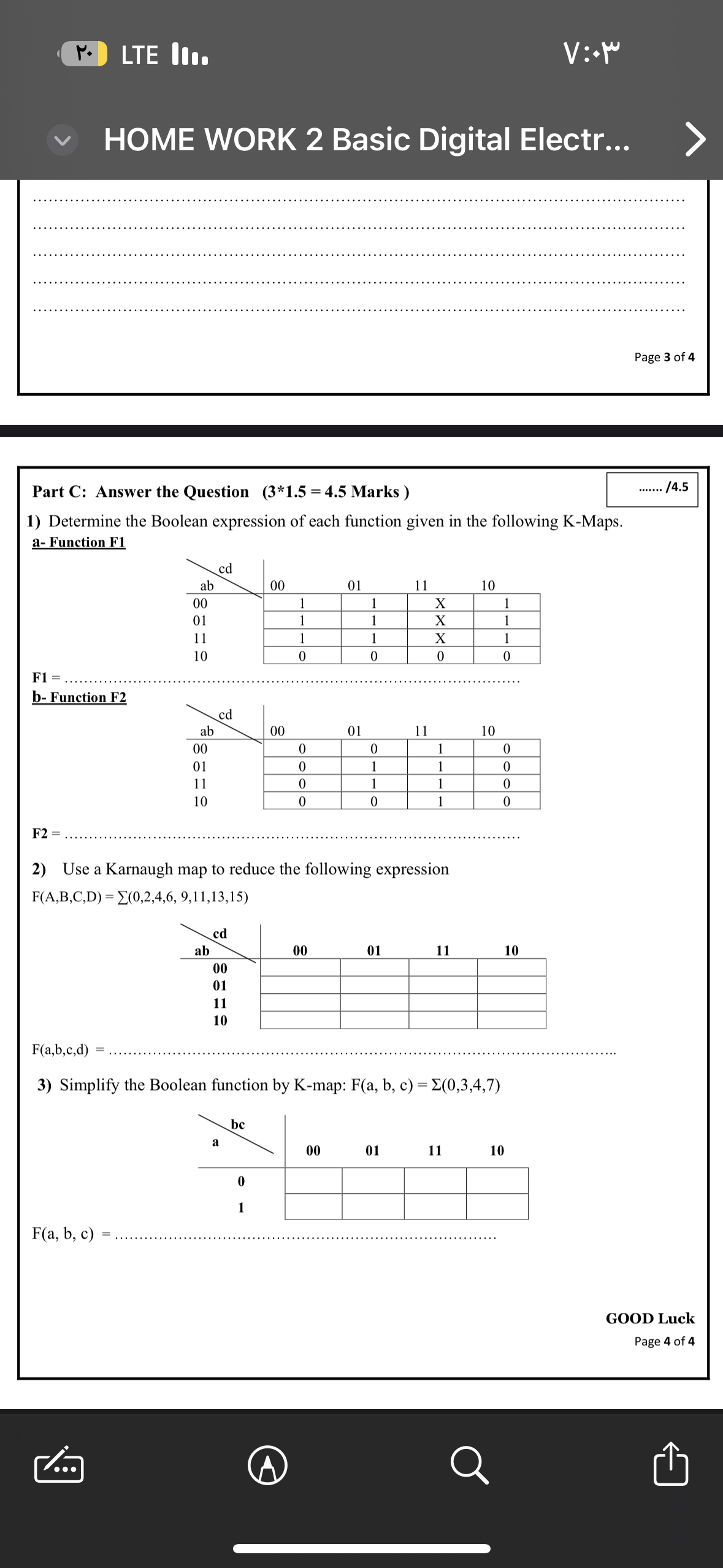 Solved Part C Answer The Question Marks Determine The