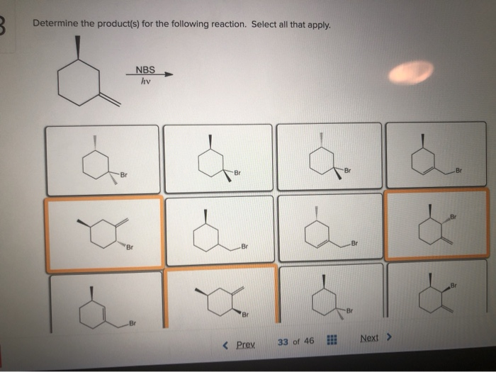 Solved Determine The Product(s) For The Following Reaction. | Chegg.com