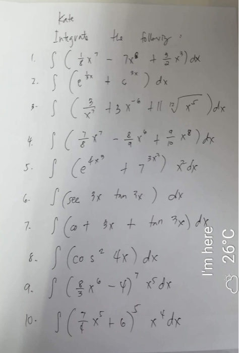 Integrate The Following L S X 7 8 2 2 X Dx Chegg Com