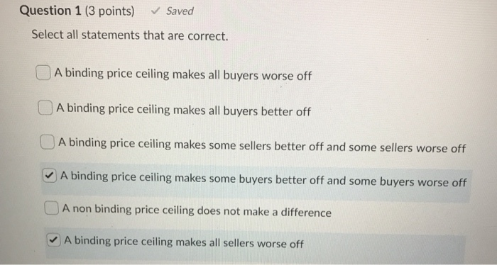 Solved Question 1 (3 Points) Saved Select All Statements | Chegg.com